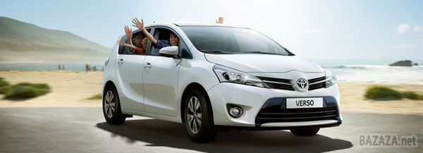 Toyota Verso. Toyota Verso - це універсальний автомобіль для всієї родини, який буде представлений в Україні в трьох варіантах...