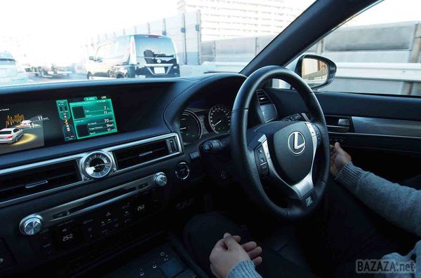 Lexus випробував автомобіль з автопілотом на вулицях Токіо