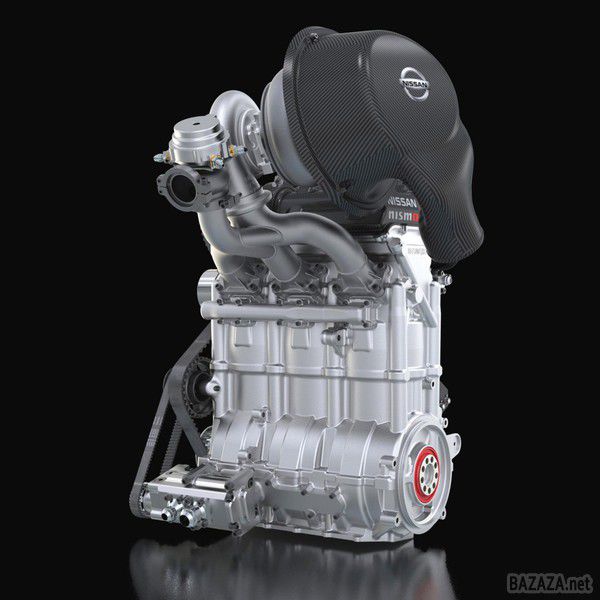Новий двигун Nissan: 3 циліндра, 1,5 л об'єму і 400 к.с.. Компанія Nissan представила трьохциліндровий бензиновий двигун з турбонаддувом