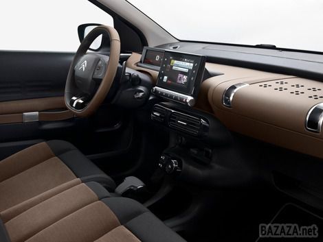 Citroen C4 Cactus став серійним (Фото). Новий кросовер оснащений панорамним дахом з підвищеним ступенем захисту від ультрафіолетових променів , а форсунки омивача лобового скла тут розміщені безпосередньо на « двірниках »