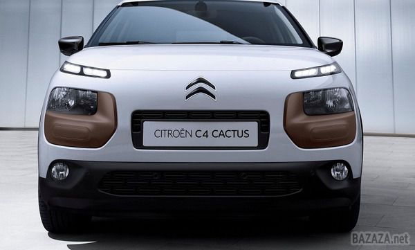 Citroen C4 Cactus став серійним (Фото). Новий кросовер оснащений панорамним дахом з підвищеним ступенем захисту від ультрафіолетових променів , а форсунки омивача лобового скла тут розміщені безпосередньо на « двірниках »