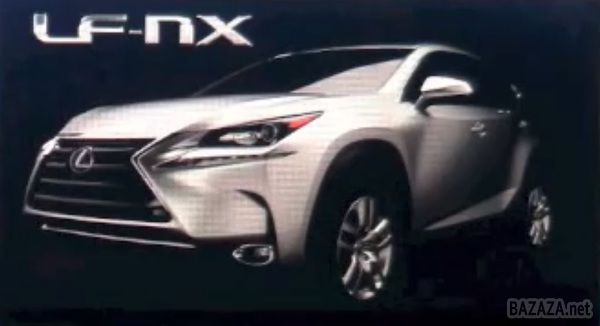 Lexus готується до дебюту кросовера NX. Компанія Lexus опублікувала нове зображення компактного кросовера NX.