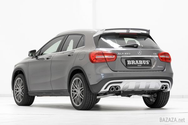 Brabus підготував пакет доопрацювань для Mercedes-Benz GLA-Class. Brabus запропонує покупцям аеродинамічний обвіс, що складається з