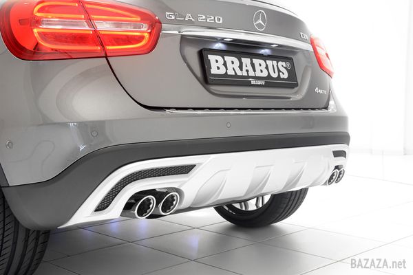 Brabus підготував пакет доопрацювань для Mercedes-Benz GLA-Class. Brabus запропонує покупцям аеродинамічний обвіс, що складається з