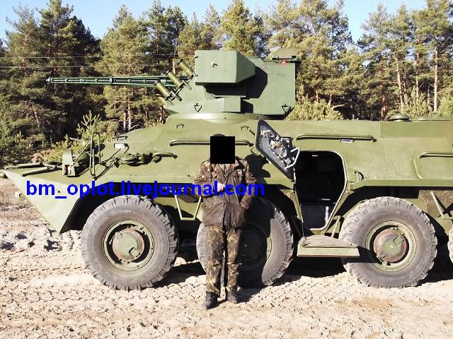 Українські БТР-3 отримають на озброєння потужні вогневі модулі «Парус»