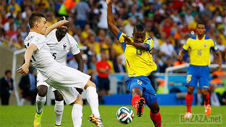 Еквадор - Франція - 0:0 - Чемпіонат світу FIFA. Французи відправили додому еквадорців