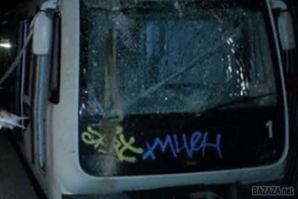 У римському метро паля впала на рухомий склад