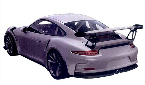 Компанія Porsche запатентувала дизайн найшвидшого купе 911. Виявилися зображення підготовленного до виходу купе Porsche GT3