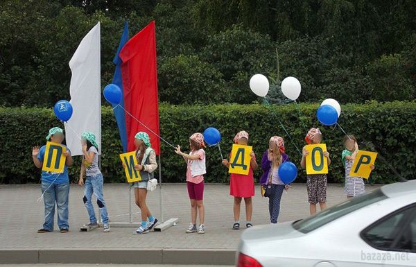Діти Тюмені висловили несхвалення Путіну в акції ГИБДД