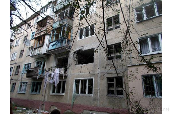 Які будинки і вулиці зруйновані в Донецьку в результаті артобстрілу 9 і 10 серпня