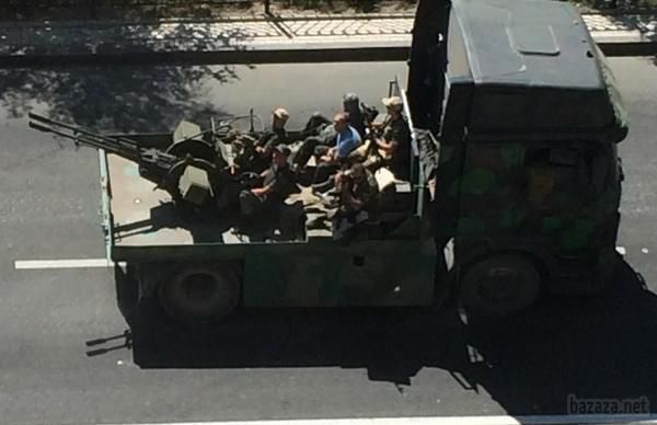 Ситуація в населених пунктах зоні АТО - РНБО. Бойовики руйнують інфраструктуру регіону. У Донецьку з площі біля залізничного вокзалу вони обстріляли з артилерії центр міста.
