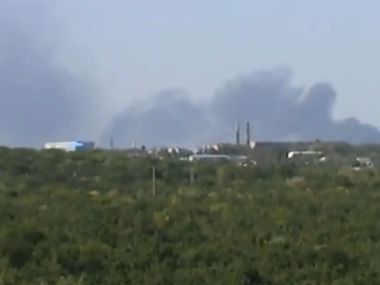 У Донецьку горить військова частина, де базувалися бойовики "ДНР". 15 серпня військову частину №3037 обстріляли з артилерії