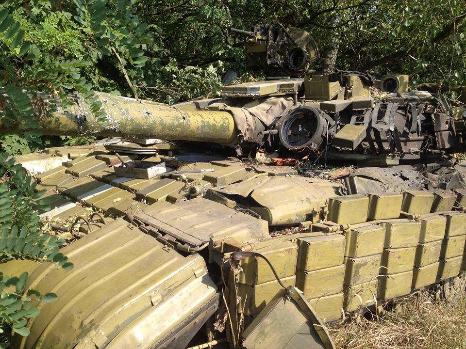 Подвиг українських танкістів, - Юрій Бутусов. Вчора був в секторі «Б» Антитерористичної операції.