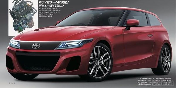 Toyota може випустити власну модель на базі BMW 1-Series. Під капотом новинки від Toyota виявиться 1,5-літровий атмосферний двигун