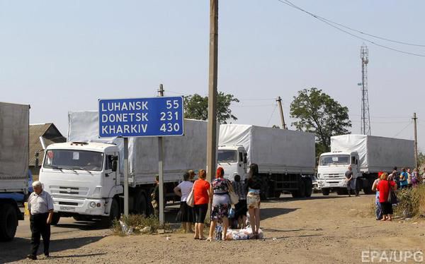 ОБСЄ викрила РФ у брехні про гумпомощи Донбасу. Українських митників не допустили оглянути нову партію «гуманітарної допомоги» з Росії, а на території РФ перевірку пройшли лише 40 з 220 транспортних засобів.