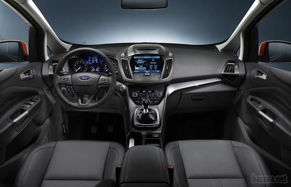 Представлений оновлений Ford C-MAX. Слідом за новим S-MAX, компанія Ford показала рейстайлинговый компактвен C-MAX. Крім оновленого дизайну і елементів інтер'єру, новинка отримала двигуни наступного покоління.