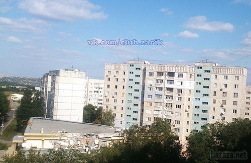 Луганськ зруйнований. Частина 49. Фото. 19.09.2014 (регулярно оновлюється). Станом на ранок 19 вересня у Луганську спокійно. Ніч пройшла тихо. У місті зберігаються проблеми зі зв'язком, електроенергією, водою і продуктами.