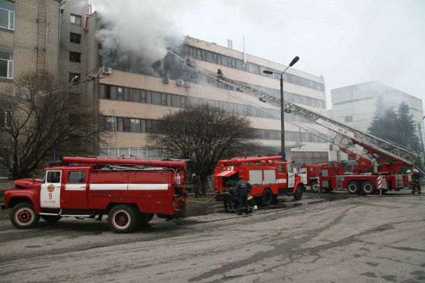 Причиною пожежі на ювелірній фабриці в Харкові стало різдвяне застілля