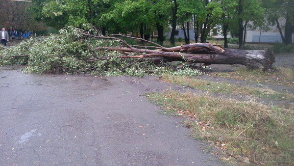 Обстановка в Луганській області (25.09.14). Через негоду в Луганській області почалися проблеми з електрикою. 