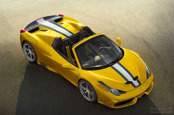 Ferrari 458 Speciale A став найшвидшим родстером марки. На Паризькому автосалоні буде представлена найшвидша Ferrari 458 Speciale A з відкритим кузовом. Інженерам компанії вдалося зберегти динамічні показники закритої версії і домогтися небувалих аеродинамічних показників родстера.