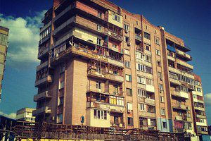 Луганськ зруйнований. Фото. 30.09.2014