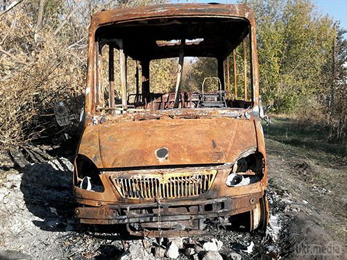 Фото руйнувань Луганська 06.10.2014. Станом на ранок 6 жовтня в Луганську спокійно. В місті ще зберігаються проблеми з водою та електрикою. 