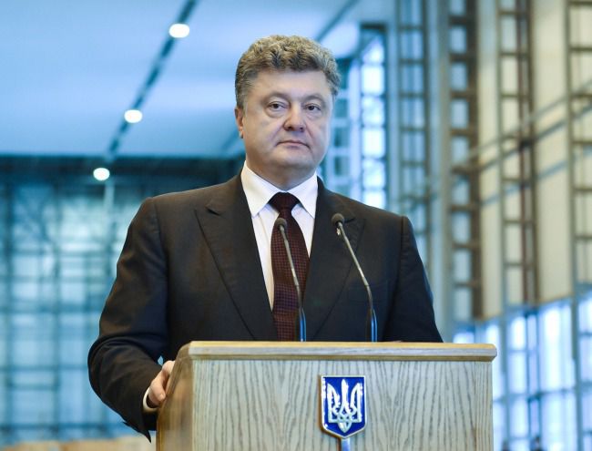 Порошенко вважає, що більшість українців підтримали його мирний план. Три чверті виборців підтримали курс України на Європу