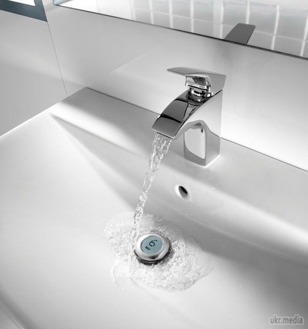 Раковина як лічильник води. Фірма сантехнічного обладнання Roca випускає пристрій Intelligent Drain, який підраховує кожну стікає краплю води.