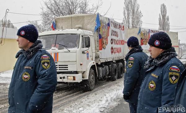 ОБСЄ: «гумконвой» з РФ містив 18 бензовозів. Черговий російський «гумконвой», розвантажившись на території України 30 листопада, крім вантажівок, містив 18 бензовозів і чотири «супроводжуючих транспортних засоба».