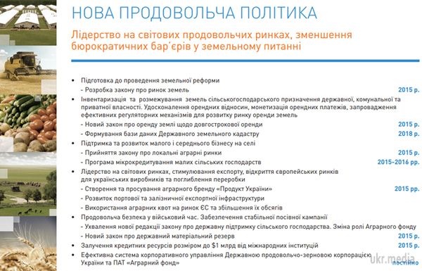 Програма діяльності уряду. Документ. Документ оприлюднений на Урядовому порталі. 