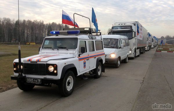 В РНБО повідомили про шість вантажівок, які прорвалися в Україну з Росії. Російська сторона не поінформувала про дотримання даного вантажу, оскільки він не є гуманітарним.