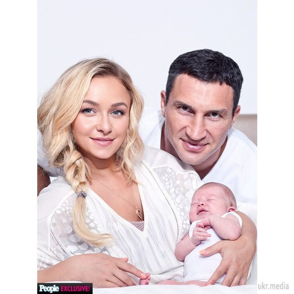 Зворушлива фотосесія з спадкоємицею Кличко. Кличко і Панеттьєрі знялися в ніжній лав-сторі з новонародженою донькою.