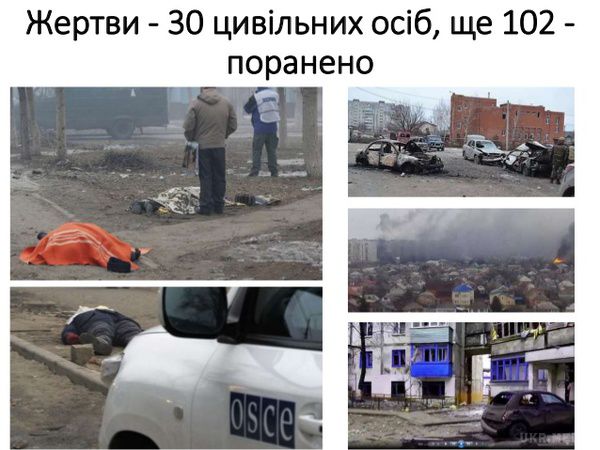 СБУ оприлюднила докази причетності Росії до обстрілу Маріуполя. 24 січня терористи завдали удару з реактивних систем залпового вогню БМ-21 Град, Ураган по Маріуполю.