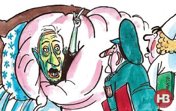 Страшний сон Путіна і доброзичливий Кличко: сатира тижня. Нові карикатури і свіжі анекдоти про головні події останніх семи днів, а також добірка резонансних реплік відомих політиків.