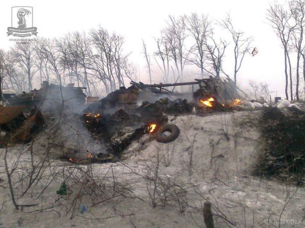 Сили АТО під Дебальцеве розгромили російські війська: фоторепортаж. Опубліковані  фото з місця розгрому окупантів.