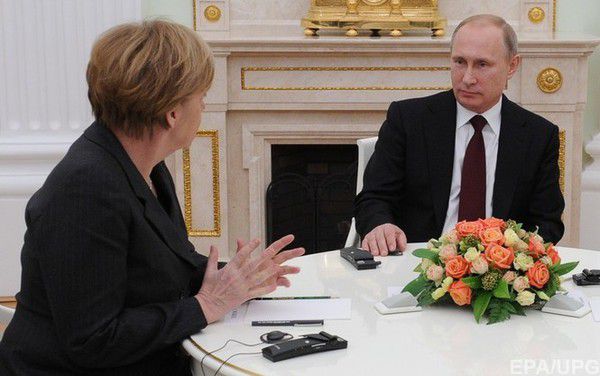 Меркель висунула Путіну ультиматум. Ангела Меркель дала Путіну термін до 11 лютого