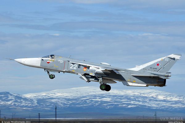 У Росії розбився бомбардувальник Су-24. Сьогодні, 11 лютого у Волгоградській області РФ розбився фронтовий бомбардувальник Су-24.