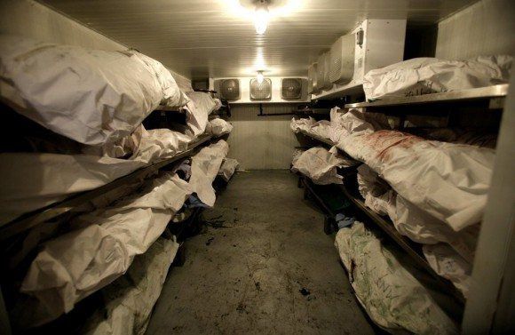 Трупи бойовиків розміщують у холодильниках «Луганськхолоду» - джерело. 19 лютого в Луганськ прибуло близько 1000 трупів бойовиків, загиблих при захопленні Дебальцеве. 