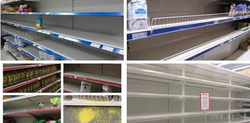 Люди масово скуповують крупи, цукор, борошно та інші продукти. За останні кілька днів через ажіотаж у багатьох магазинах України з прилавків зникли крупи, борошно та цукор.