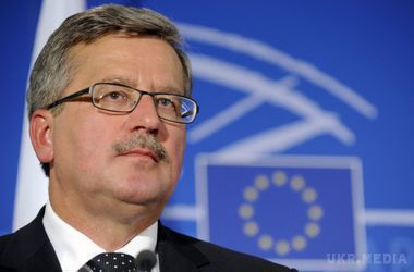 Про що говорили Коморовський і Турчинов у Польщі. Президент Польщі і секретар РНБО у четвер провели зустріч у рамках робочого візиту Турчинова в Польщу