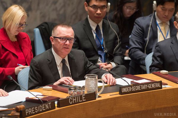 В ООН заявляють, що не отримували запит на введення миротворців. Організація Об'єднаних Націй не отримувала запит від України на введення миротворчої місії на її територію.