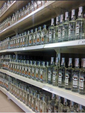 У супермаркетах Донецька починають з'являтися товари з РФ за їх цінами (фото). У деяких супермаркетах Донецька став з'являтися російський товар.