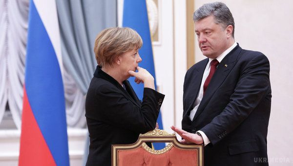 Зустріч Меркель і Порошенко відбудеться у понеділок  у Берліні. Наступного тижня український президент Петро Порошенко здійснить візит до Берліна. 