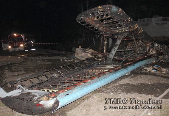 На Волині розбився літак Ан-2, пілот загинув (фото). Пілот літака Ан-2 загинув в результаті аварії у Волинській області в ніч на четвер, 26 березня.