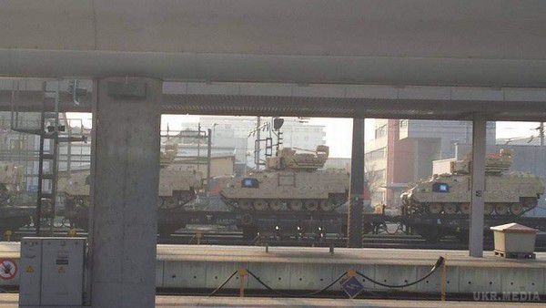 У Москви істерика: На Україну рушили американські танки (фото). Фото  опублікували  іноЗМІ.