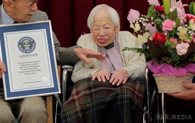 Померла найстаріша мешканка Землі. Мисоа Окава народилася 5 березня 1898 в Осаці.