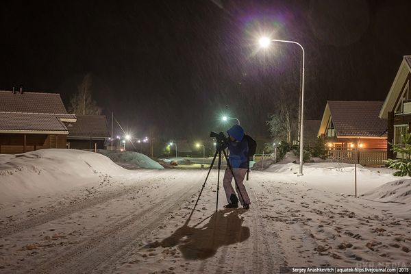 Життя за кордоном: як живуть люди в селі Фінляндії (Фото). На цих нічних фото звичайнісіньке село на півдні Фінляндії, яких в цій країні хоч греблю гати.