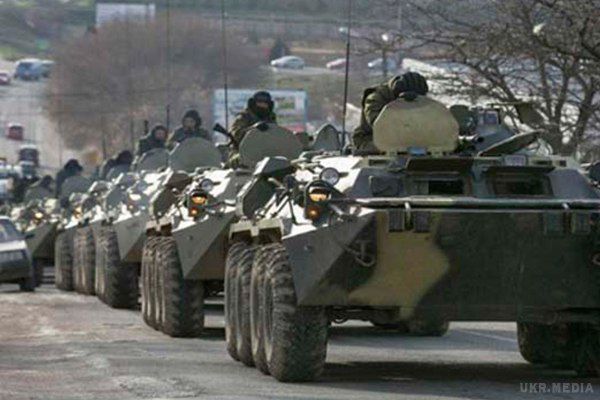 Вторгнення російської військової техніки в Україну - Штаб АТО. Із Росії на Донбас вторглася колона військової техніки, у складі якої було 10 танків.