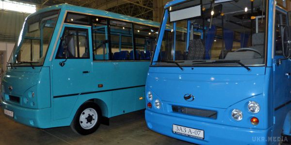 Нові Україньскі автобуси. Протягом двох місяців Мелітопольський моторний завод планує випустити три десятки приміських автобусів марки ЗАЗ