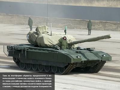 Росія створила новий танк Т-14 на базі платформи "Армата". Міноборони Росії похвалилось "Арматой"